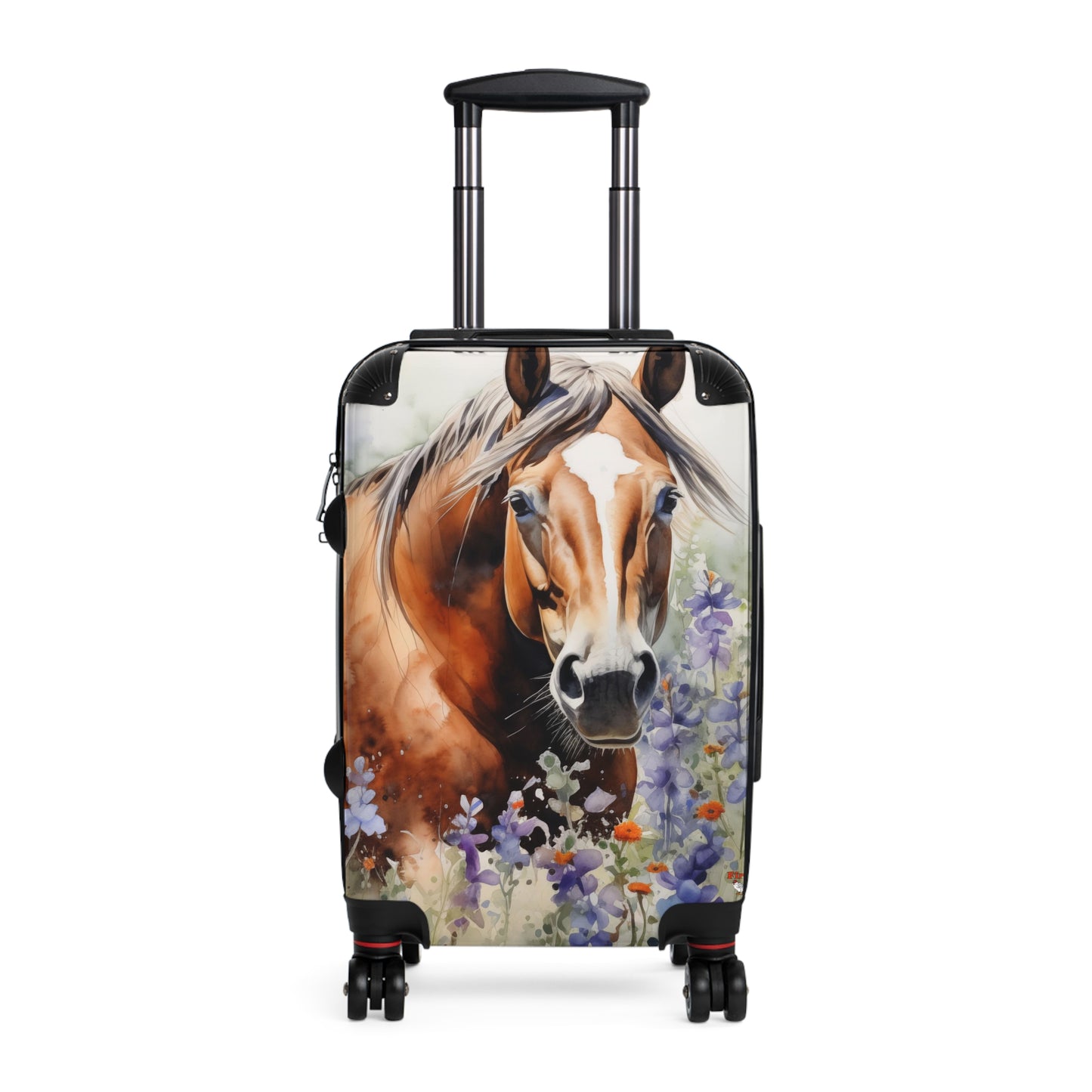 American Quarter Horse Suitcase | Quarter Horses Bag Duffle Travel Gear Equestrienne Jockey Cowgirl Cowboy Equine Animal Lover