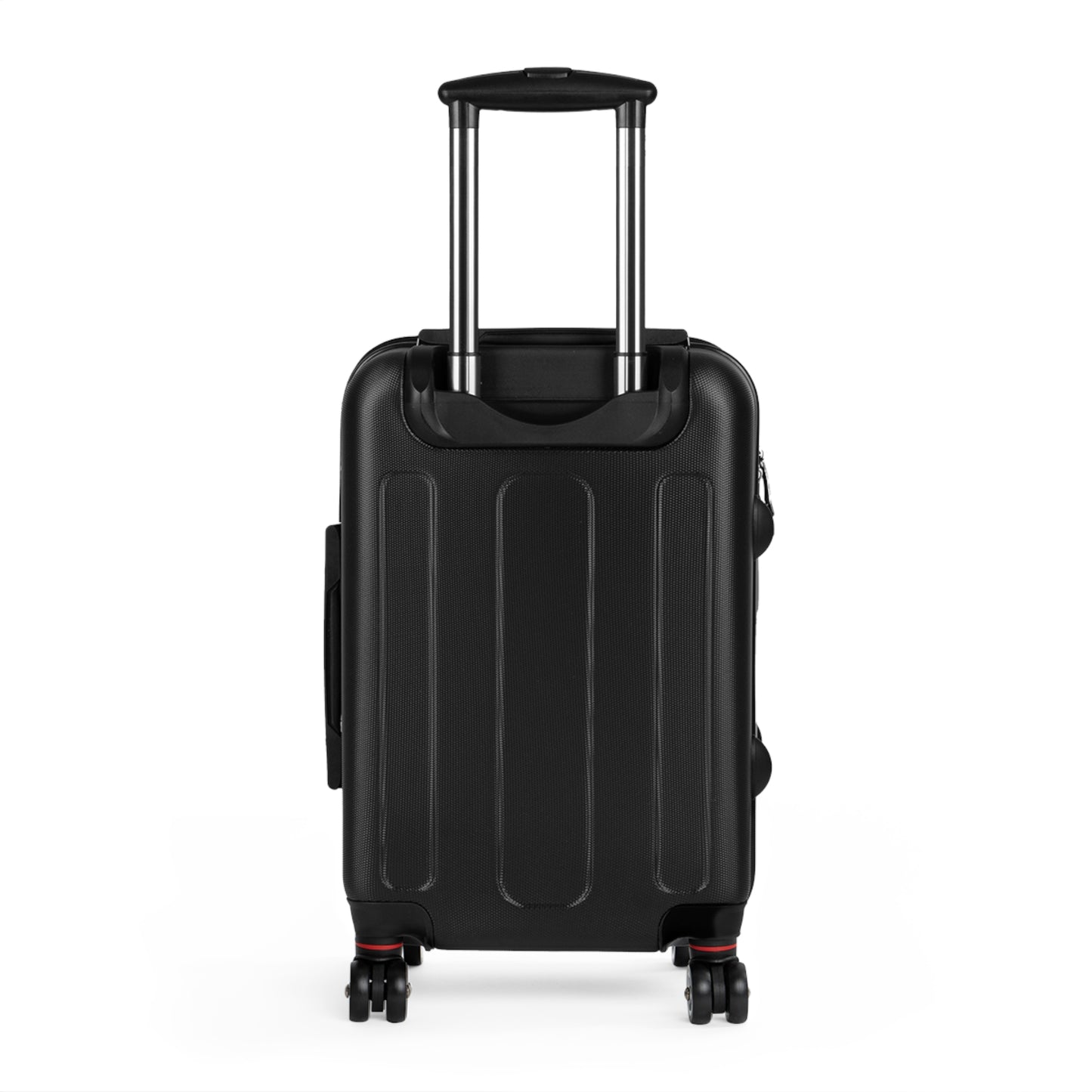 Unbroken Rose Design Hard-Shell Suitcases, Telescopic Handle, 360° Wheels, Locks, Carry-On, Medium, Large