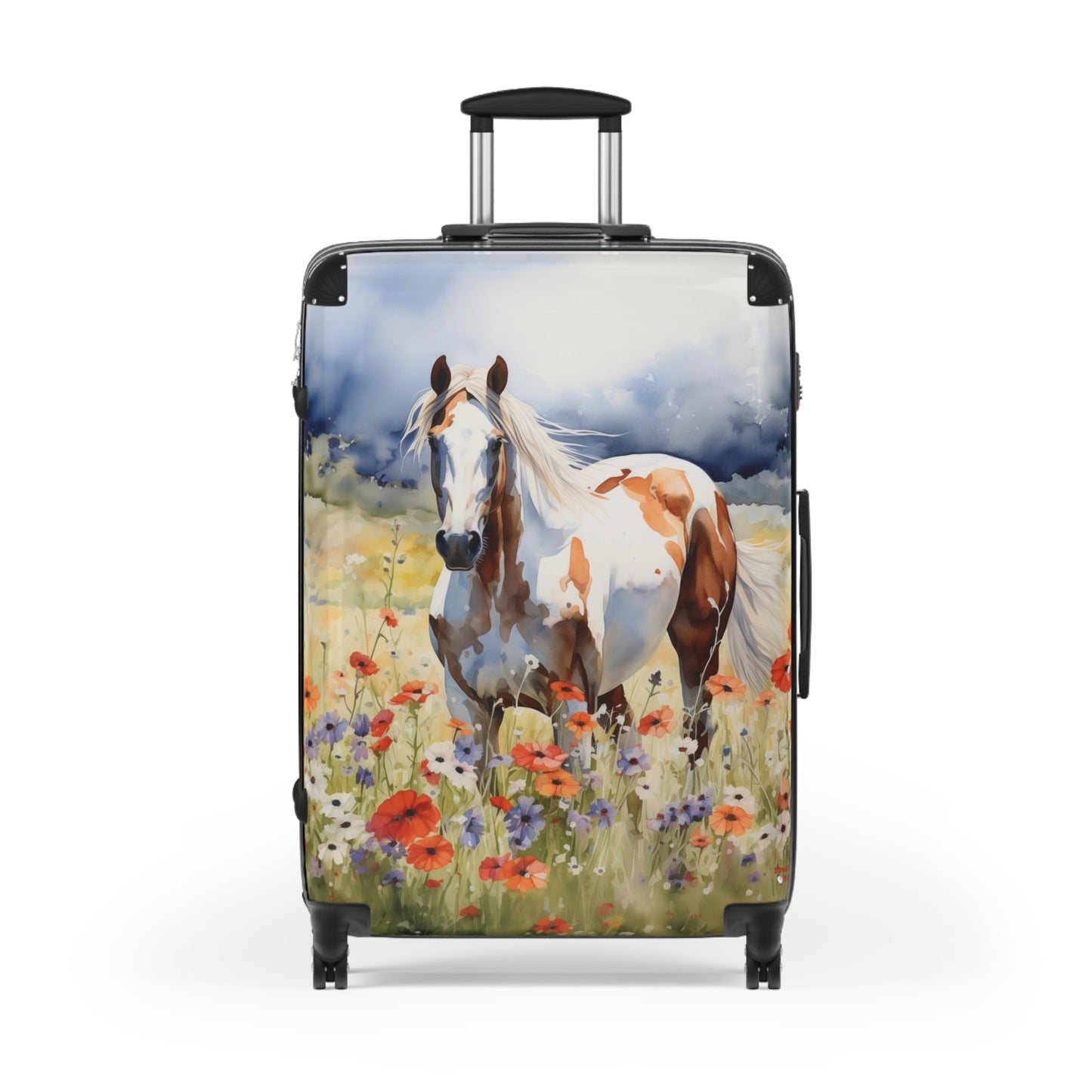 American Paint Horse Suitcase #1 | Quarter Horses Bag Duffle Travel Gear Equestrienne Jockey Cowgirl Cowboy Equine Animal Lover