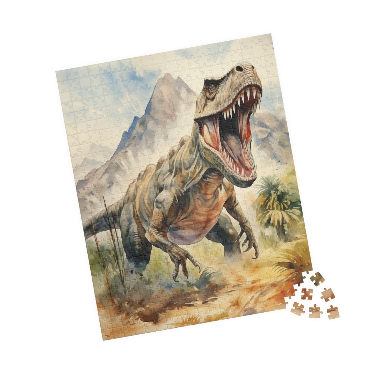 T-Rex Roar Puzzle (110, 252, 520, 1014-piece) Dinosaurs Jurassic Monsters Jig Saw Games Teenager Adults Boys Kids Family Fun Together