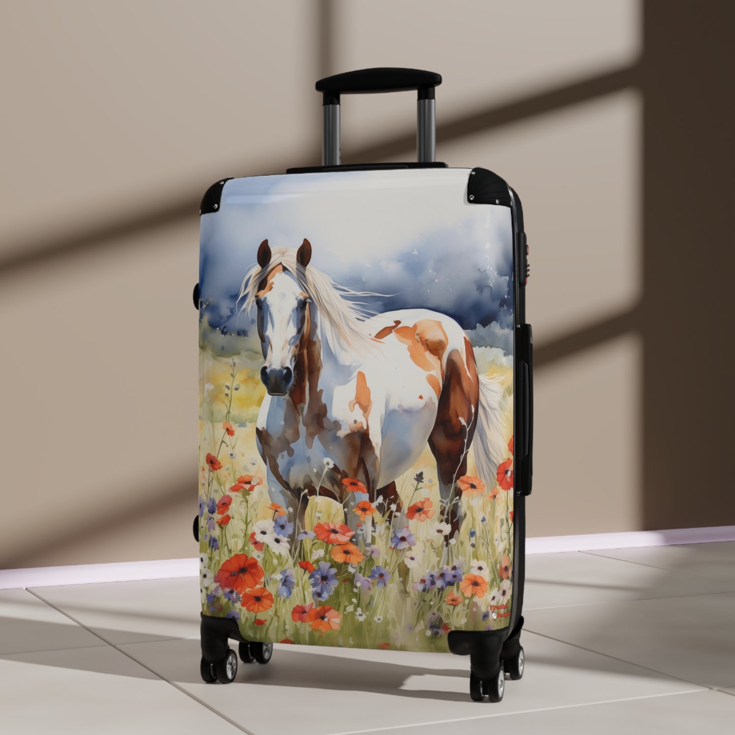 American Paint Horse Suitcase #1 | Quarter Horses Bag Duffle Travel Gear Equestrienne Jockey Cowgirl Cowboy Equine Animal Lover