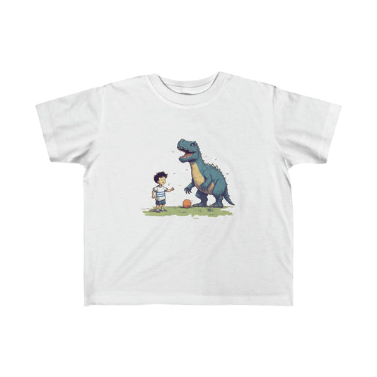 T-Rex and Me Toddler's Fine Jersey Tee | Dinosaurs Boys Kid Dino Tyrannosaurus Rex Giant Lizard Child Children