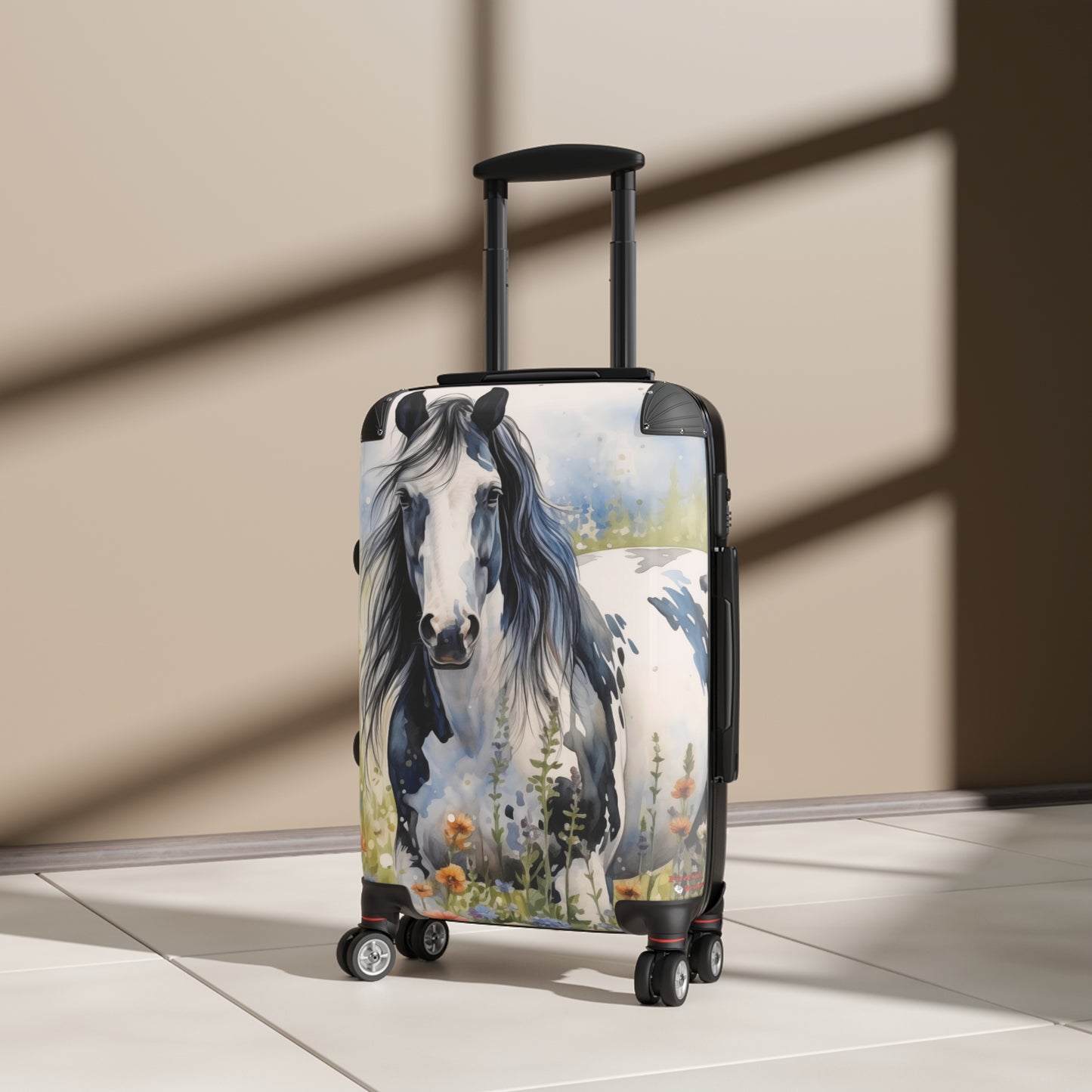 American Paint Horse Suitcase #1 | Quarter Horses Bag Duffle Travel Gear Equestrienne Jockey Cowgirl Cowboy Equine Animal Lover