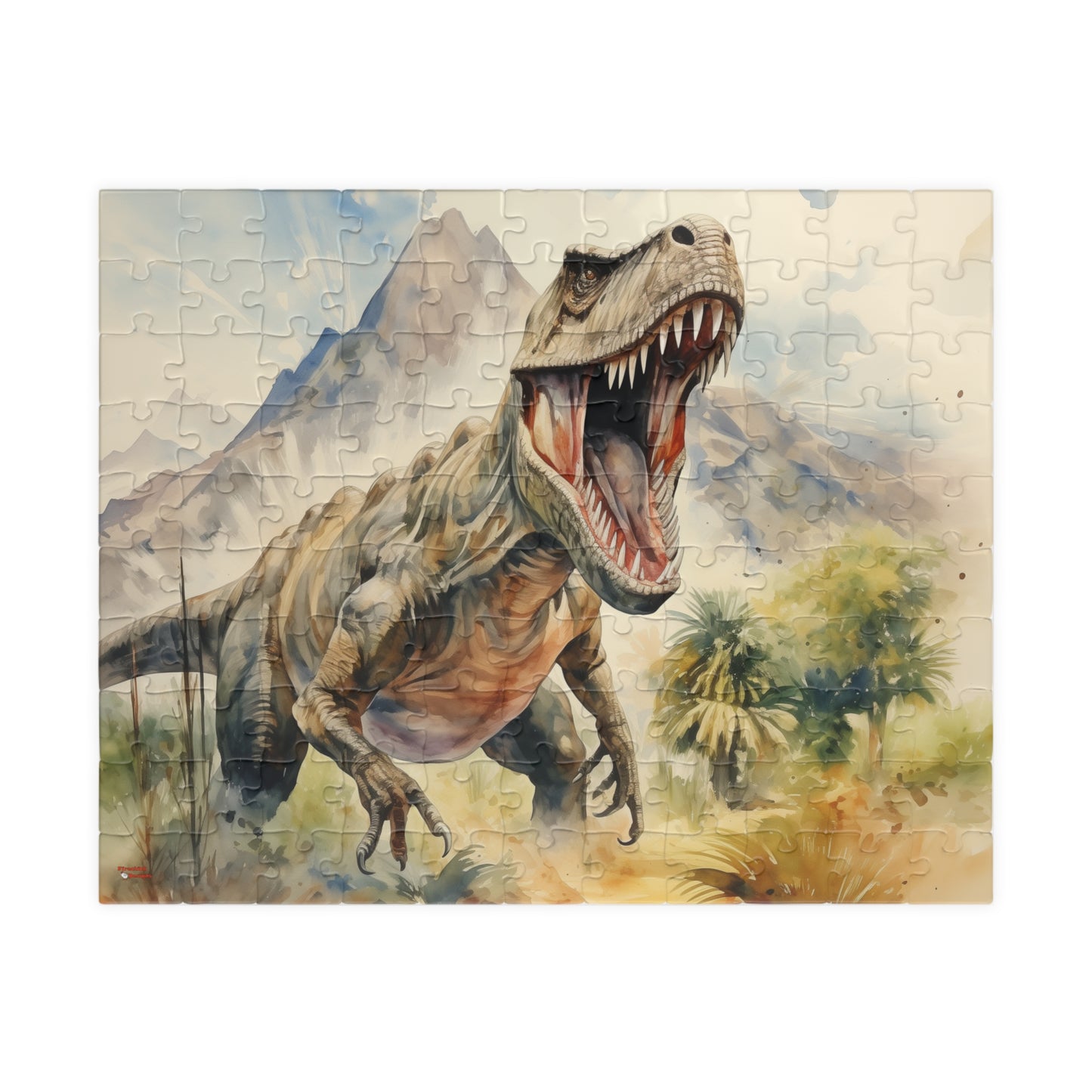 T-Rex Roar Puzzle (110, 252, 520, 1014-piece) Dinosaurs Jurassic Monsters Jig Saw Games Teenager Adults Boys Kids Family Fun Together