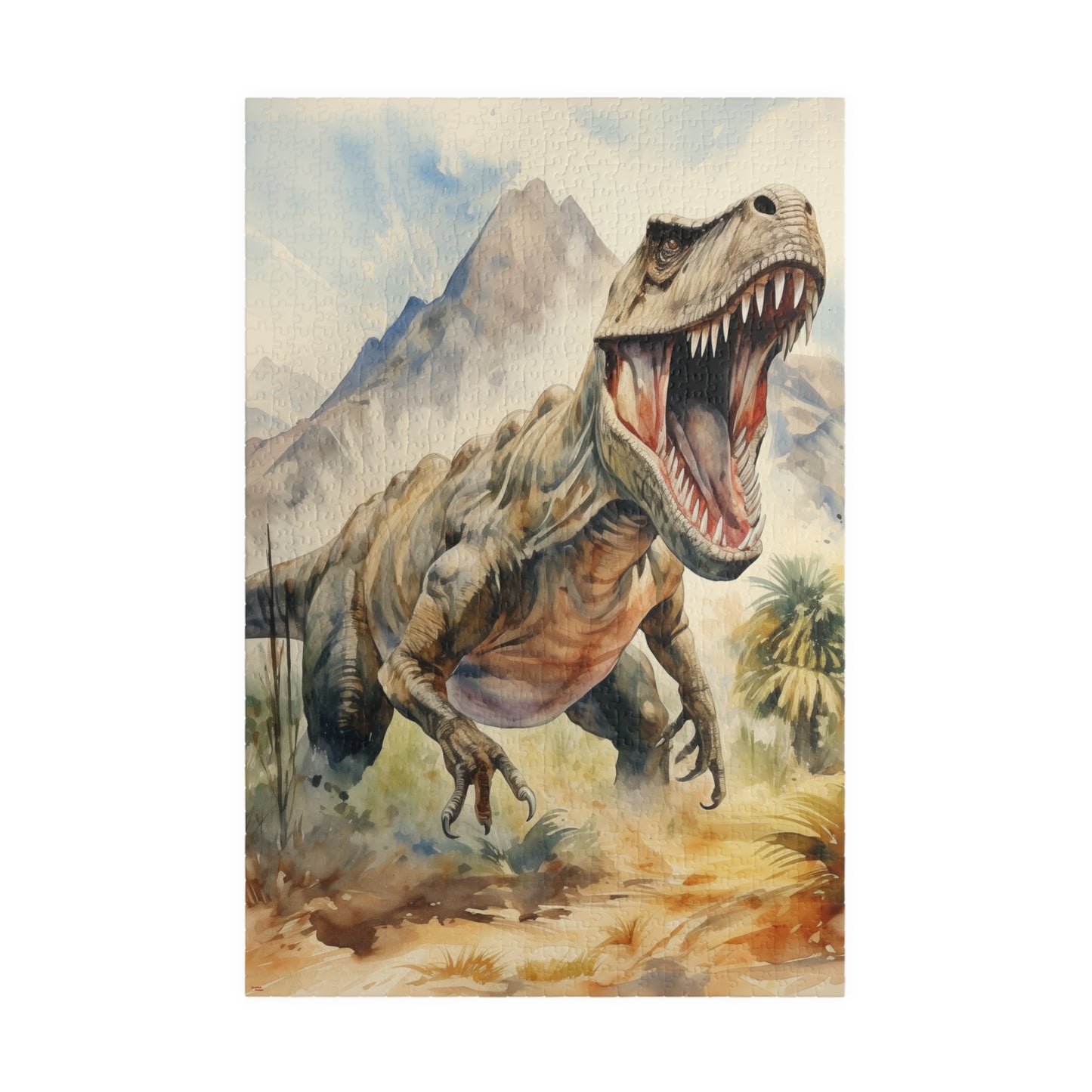 T-Rex Roar Puzzle (110, 252, 520, 1014-piece) Dinosaurs Jurassic Monsters Jig Saw Games Teenager Adults Boys Kids Family Fun Together