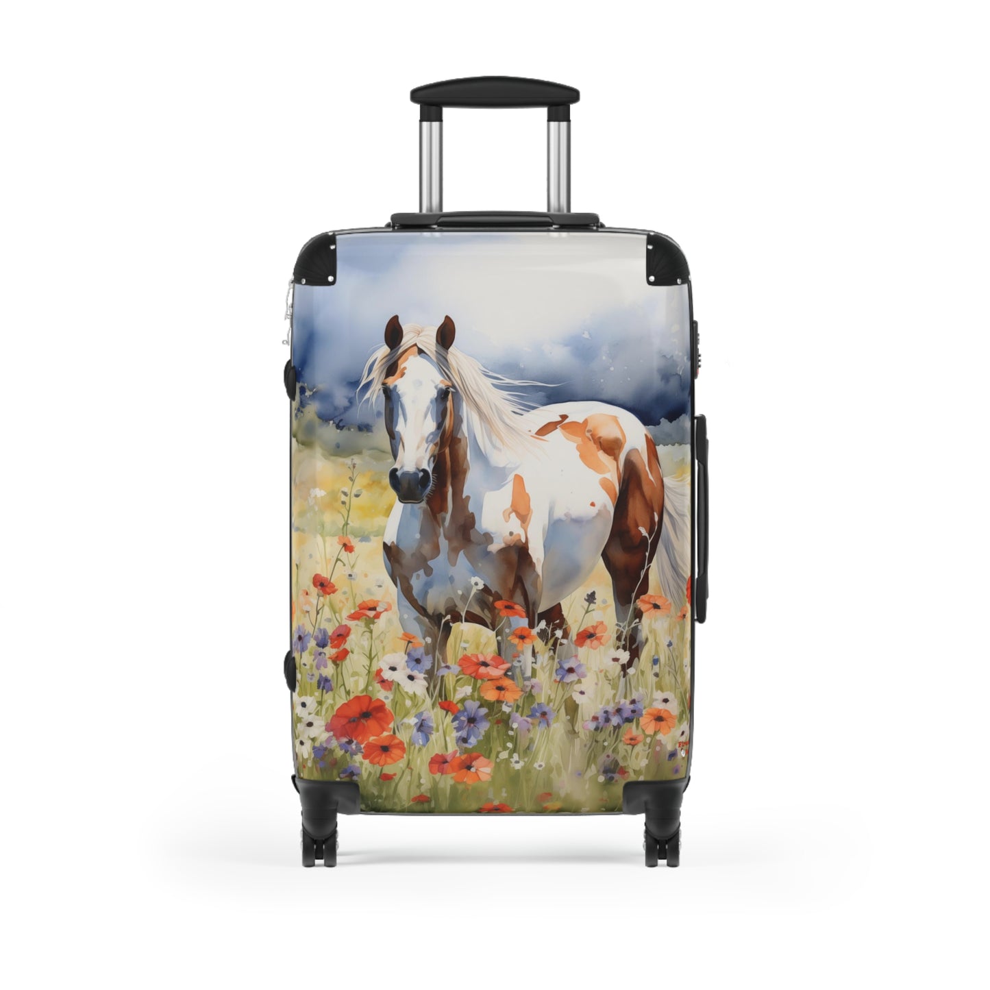 American Paint Horse Suitcase #1 | Quarter Horses Bag Duffle Travel Gear Equestrienne Jockey Cowgirl Cowboy Equine Animal Lover