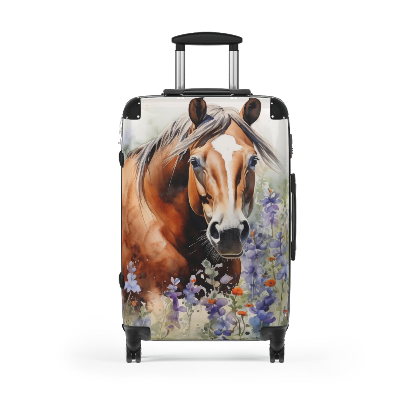 American Quarter Horse Suitcase | Quarter Horses Bag Duffle Travel Gear Equestrienne Jockey Cowgirl Cowboy Equine Animal Lover