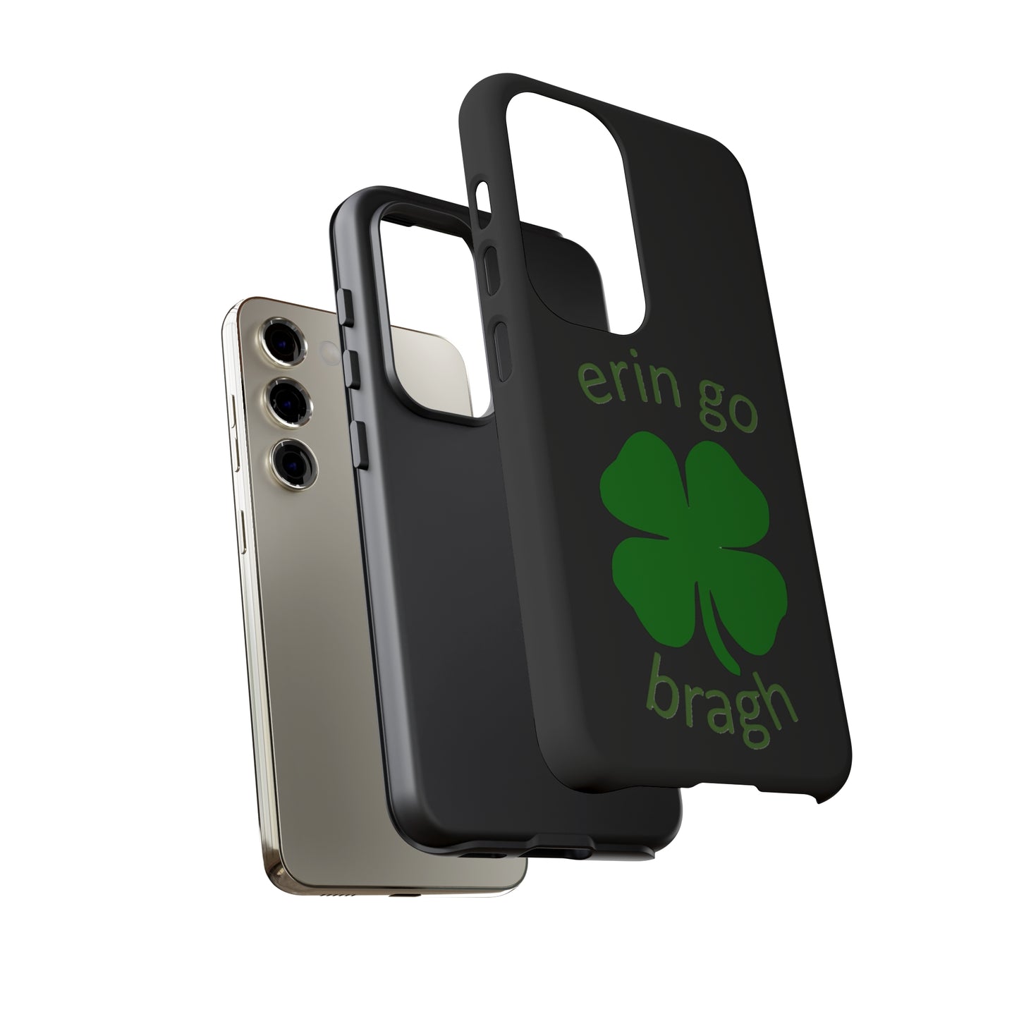 Firechick Designs "Erin go Bragh" Samsung Google iPhone Tough Cases Irish Gift