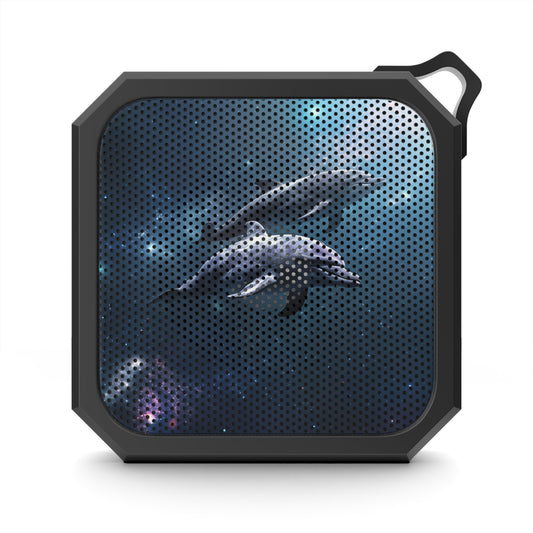 Dolphins in Space Blackwater Outdoor Bluetooth Speaker