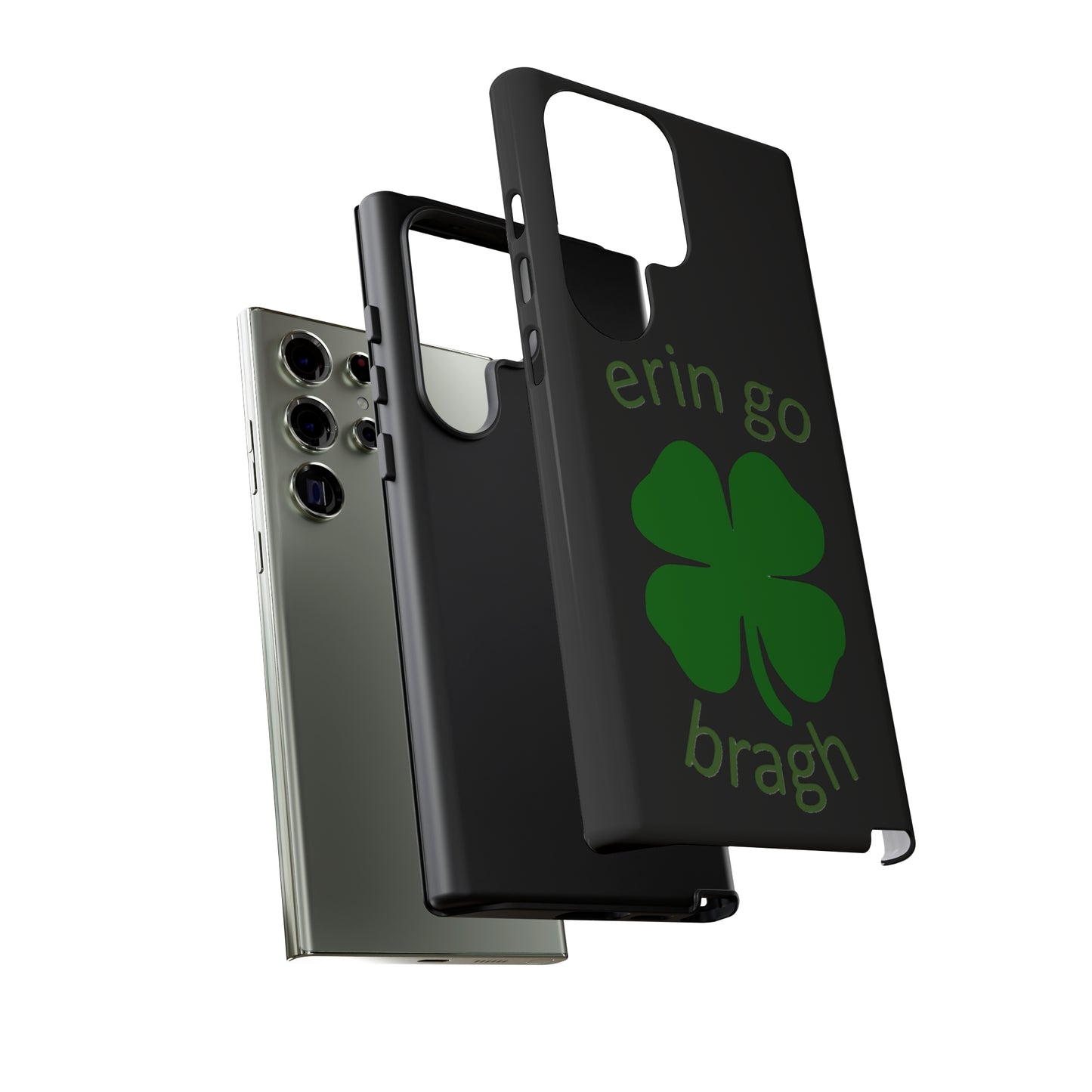 Firechick Designs "Erin go Bragh" Samsung Google iPhone Tough Cases Irish Gift