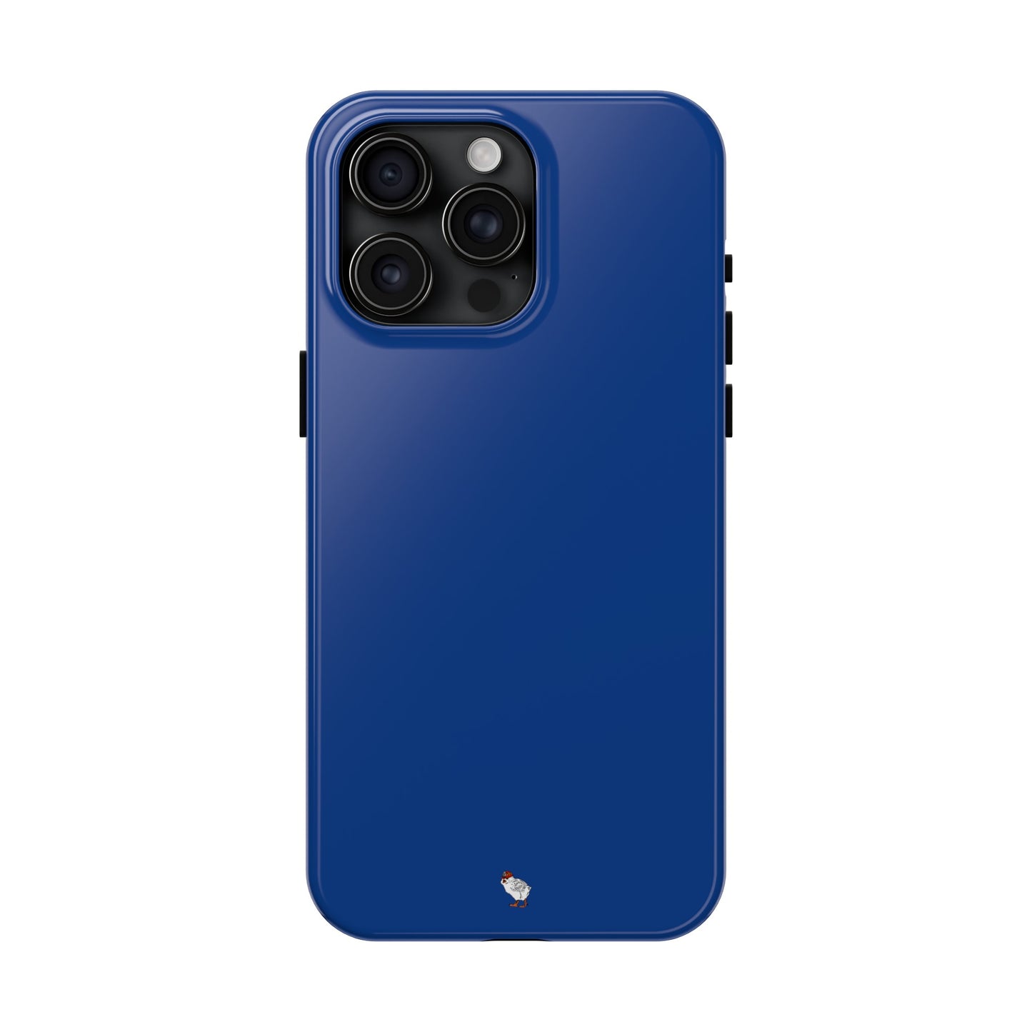 Firechick Designs iPhone 15, 15 Pro, 15 Plus, 15 Pro Max Cases, Dark Blue, Polycarbonate/TPU, 2-Piece Design, Impact Resistant, Wireless Charging Compatible