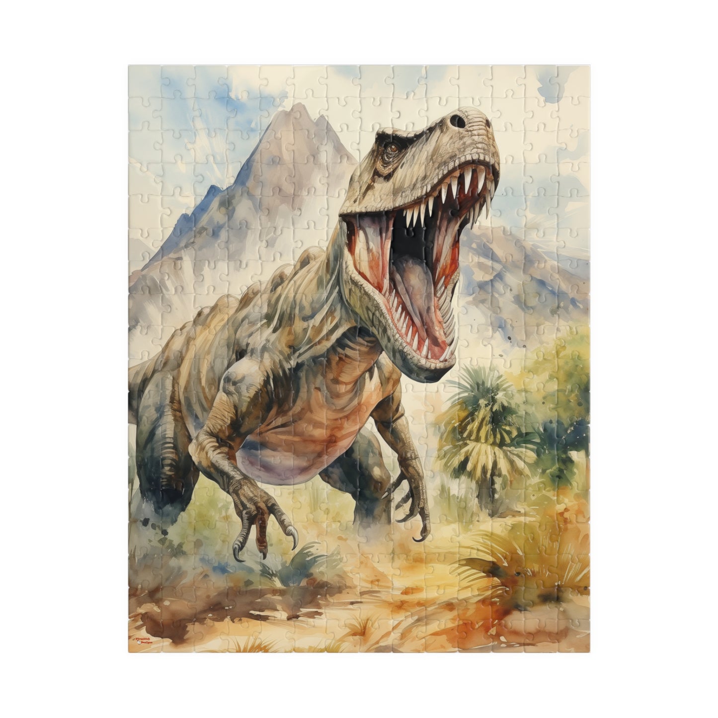 T-Rex Roar Puzzle (110, 252, 520, 1014-piece) Dinosaurs Jurassic Monsters Jig Saw Games Teenager Adults Boys Kids Family Fun Together