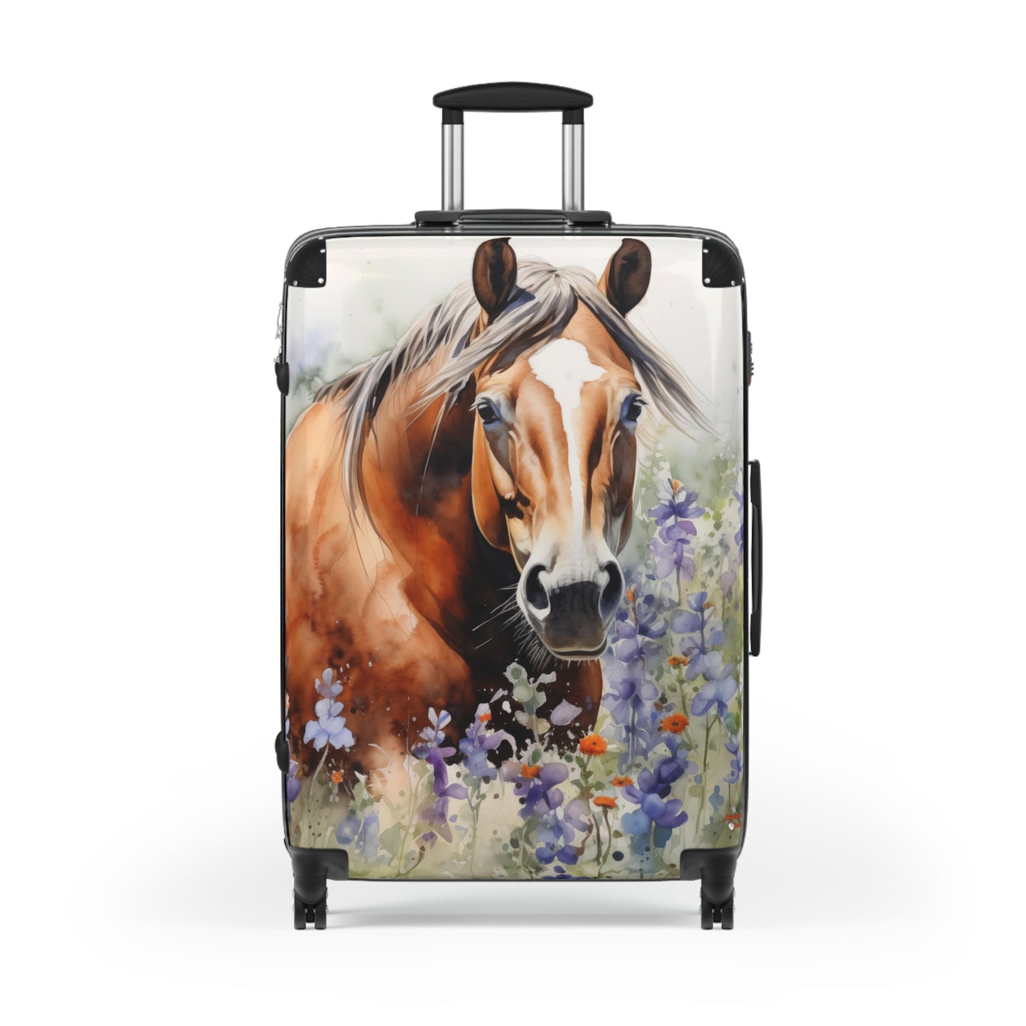 American Quarter Horse Suitcase | Quarter Horses Bag Duffle Travel Gear Equestrienne Jockey Cowgirl Cowboy Equine Animal Lover