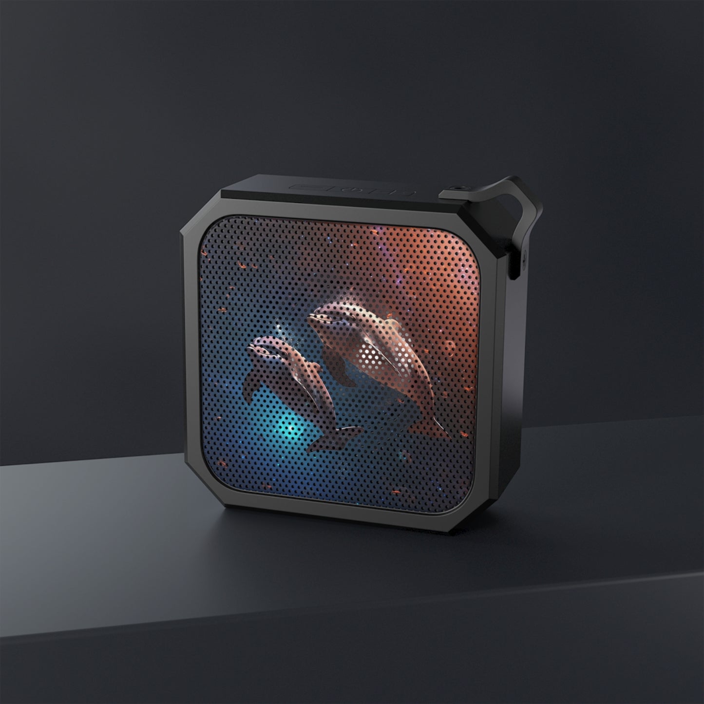 Dolphins in Space Blackwater Outdoor Bluetooth Speaker