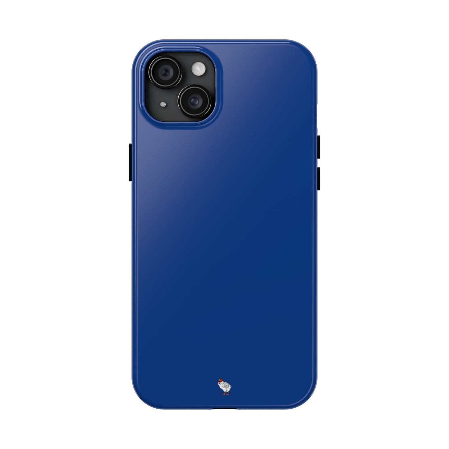 Firechick Designs iPhone 15, 15 Pro, 15 Plus, 15 Pro Max Cases, Dark Blue, Polycarbonate/TPU, 2-Piece Design, Impact Resistant, Wireless Charging Compatible