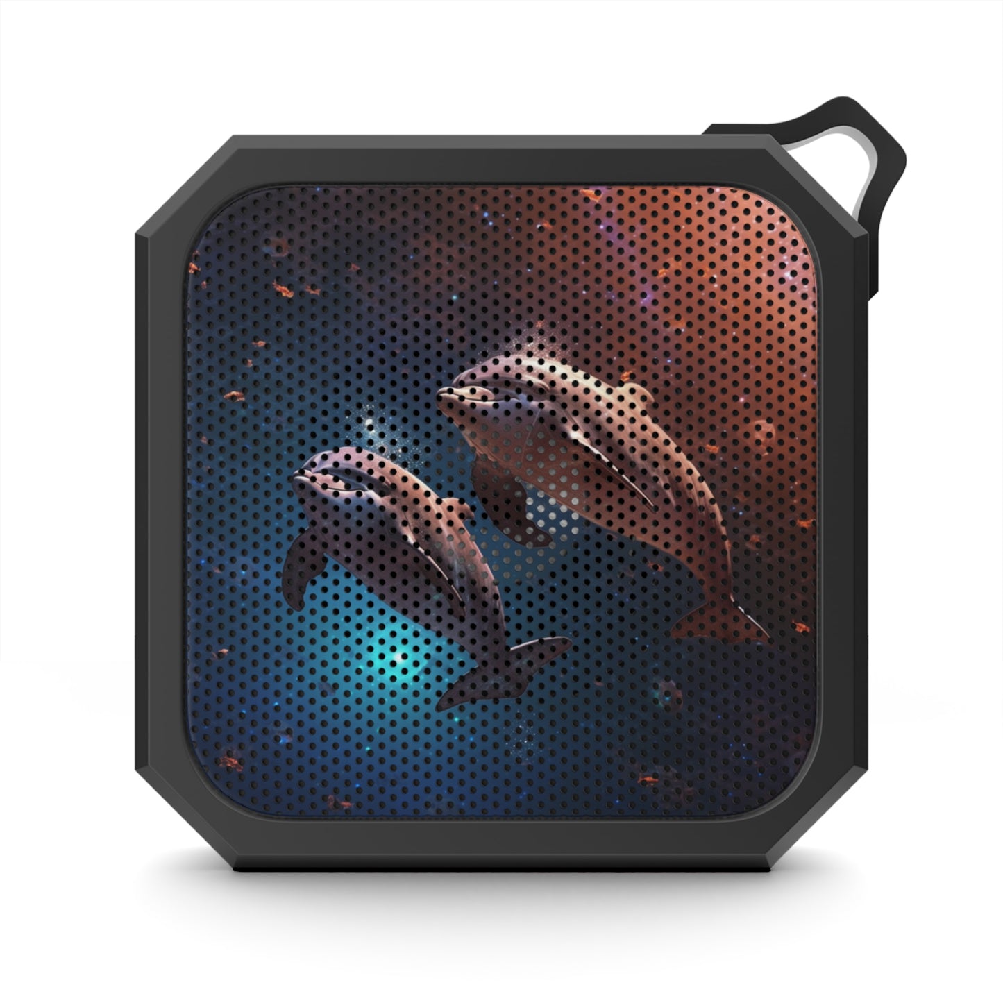 Dolphins in Space Blackwater Outdoor Bluetooth Speaker