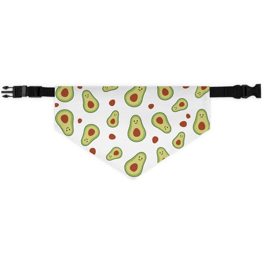 Avocado Pet Bandana Collar |  Collar and Scarf set | Cool Fun Dog Cat Scarf Puppy Kitten Canine Feline Accessories